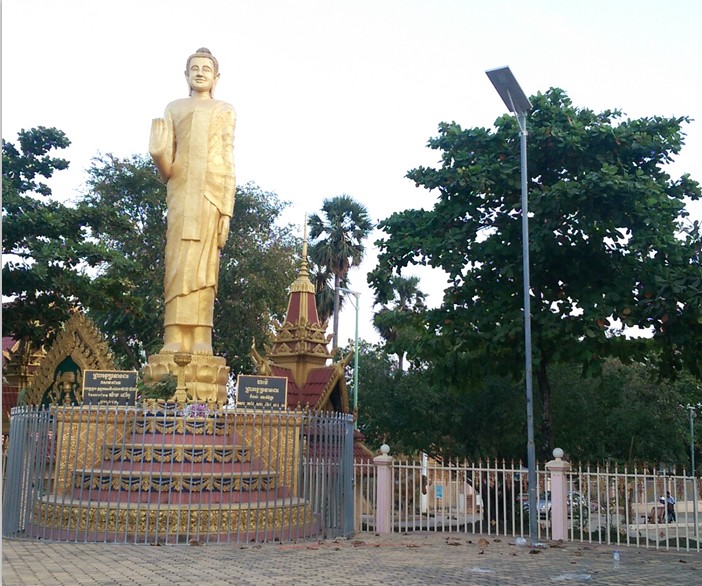 Cambodia Solar Street Light(60W) Project from love and solar