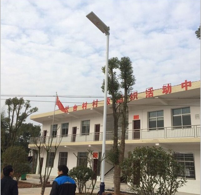 Chinese Solar Street Light Project from love and solar