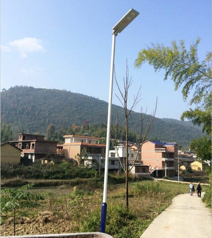 Chinese Solar Street Light Project from love and solar