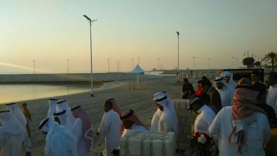 UAE Solar Street Light Project from love and solar