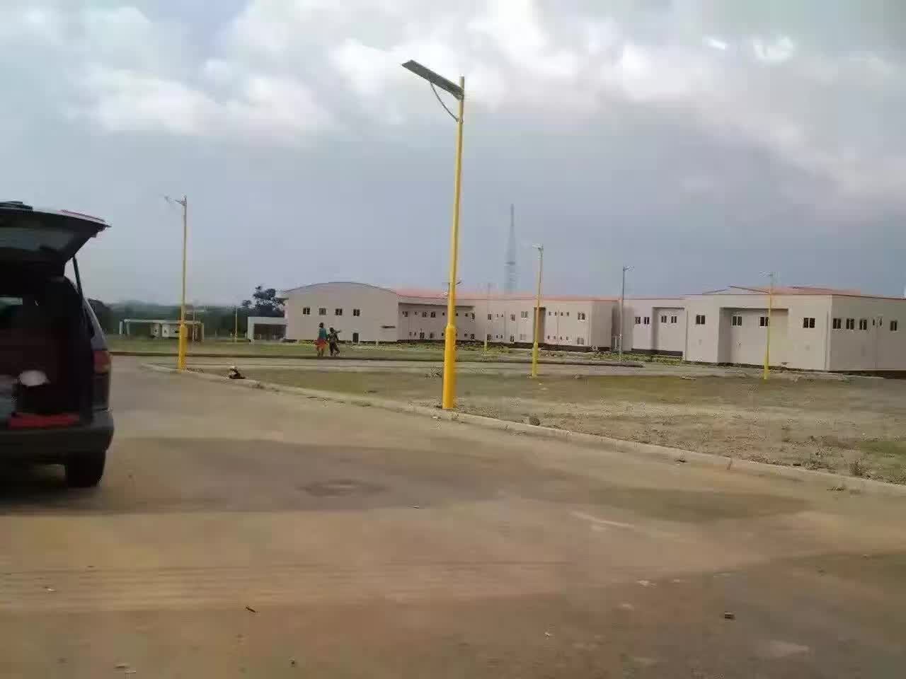 South Africa Solar Street Light Project from love and solar