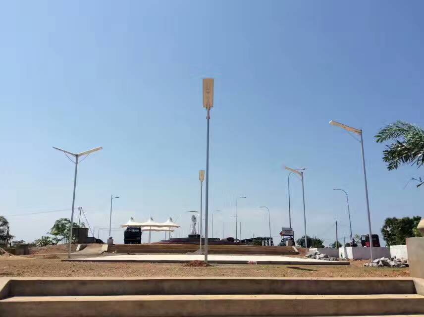 Colombia Solar Street Light Project from love and solar