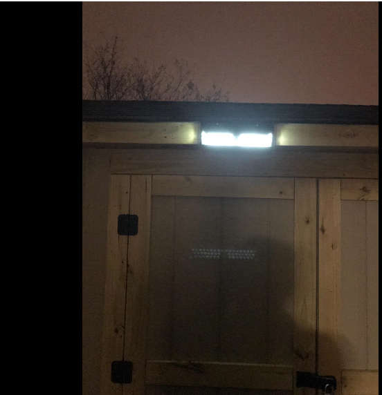 54 LED Solar Motion Sensor Light love and solar