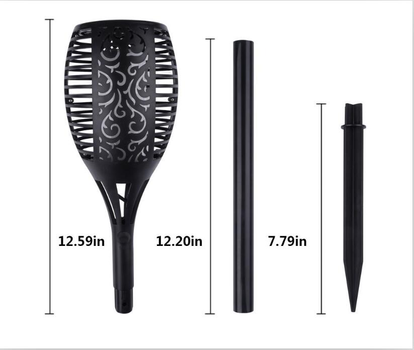 Solar RGB Color Flame Light