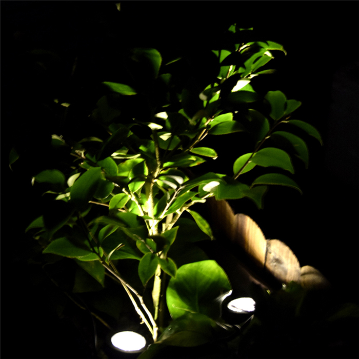 2 Head Underwater Solar Spotlight Plant Light