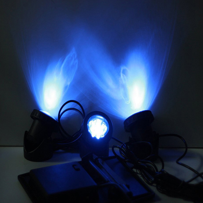 3 Head RBG Underwater Solar Spotlight Plant light