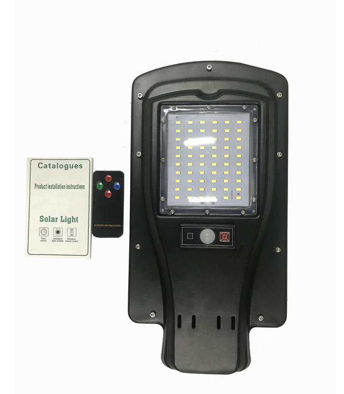 60PCS LED JD-1930 Remote Control All in One Solar Street Light