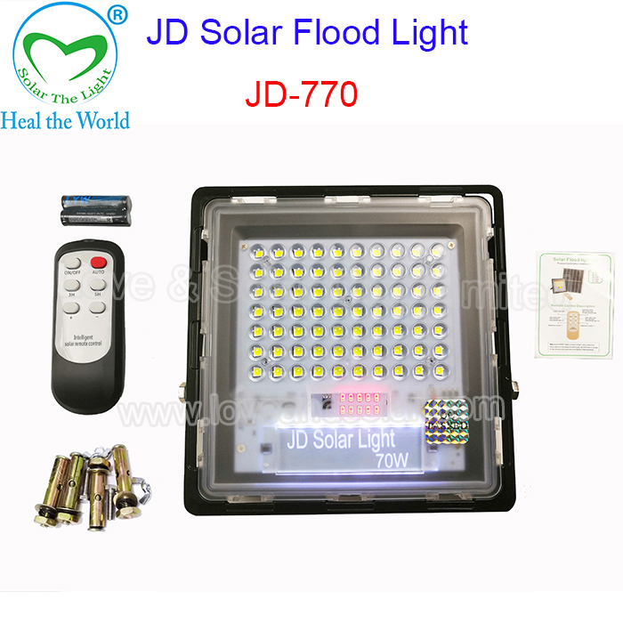 Slim JD Solar Light JD-740 JD-770 JD-7120 JD-7200 JD-7300 Love & Solar SunergyPlus Solar Light