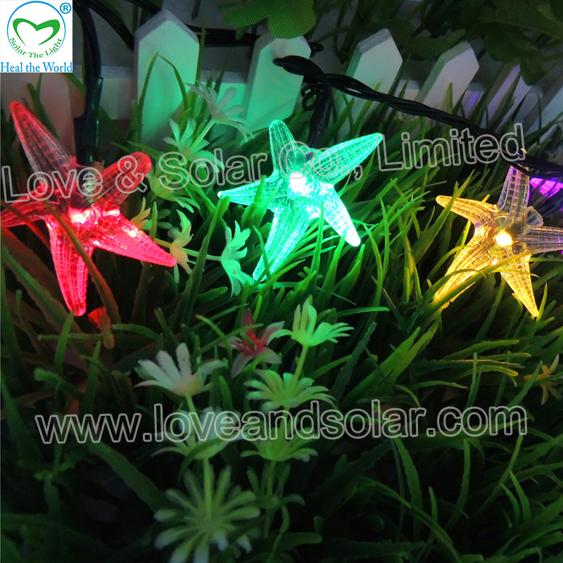 Starfish Solar Holiday Decoration Light 