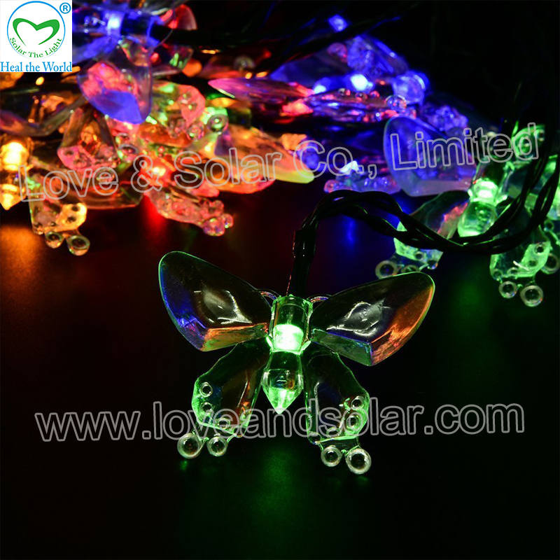 Butterfly Solar  Holiday Decoration Light 