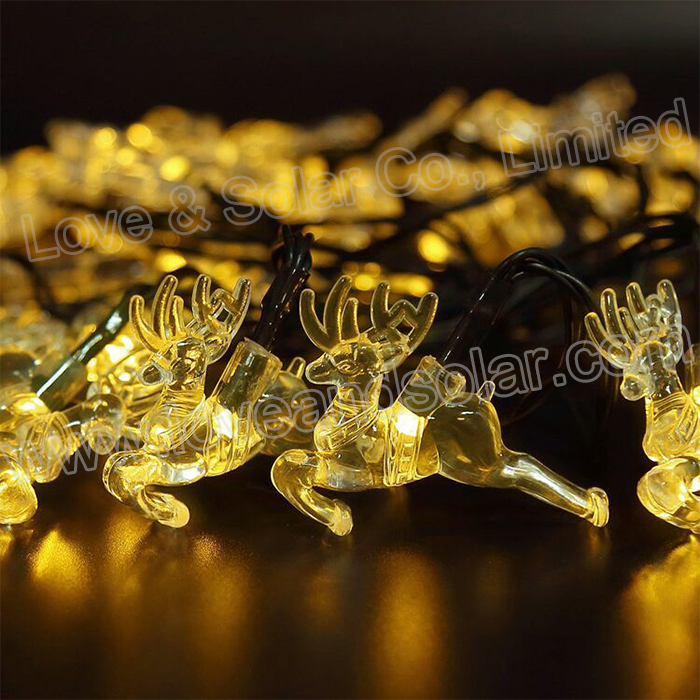 Deer  Solar Christmas Decoration Light 