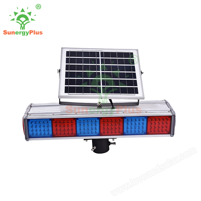 Solar Traffic Light Warning Light SunergyPlus