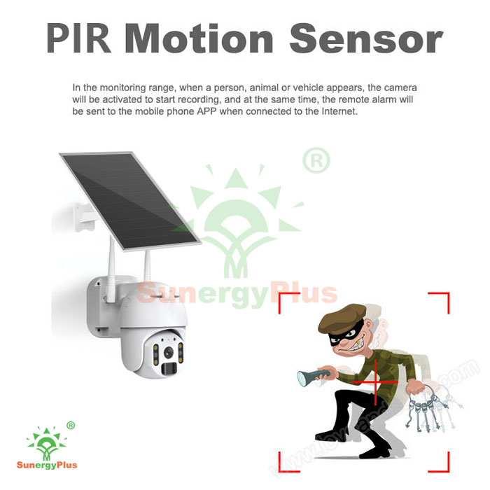 4G / Wifi Solar CCTV Camera SunergyPlus SP-IOT-703