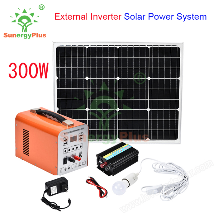External Inverter Solar Power System SunergyPlus