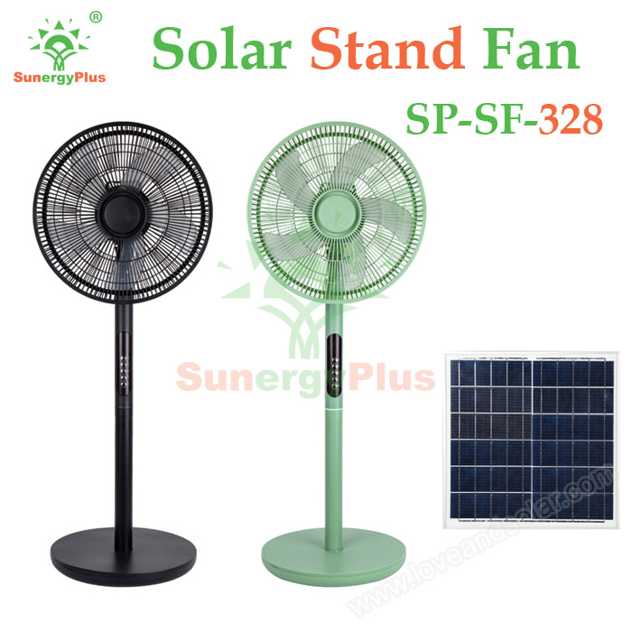 Portable Solar Fan SunergyPlus SP-SF-308 SP-SF-318 SP-SF-818 