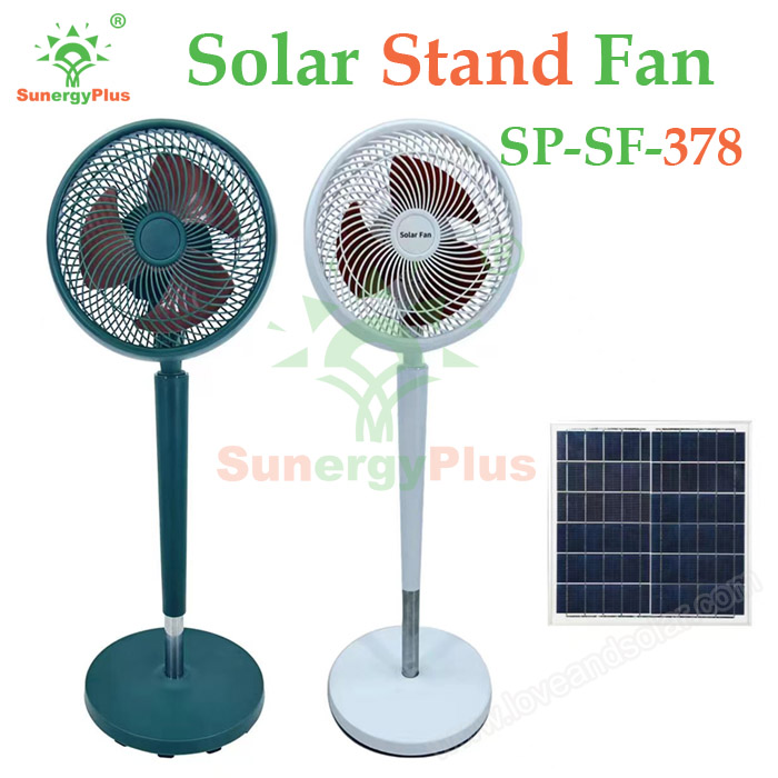 Portable Solar Fan SunergyPlus SP-SF-308 SP-SF-318 SP-SF-818 