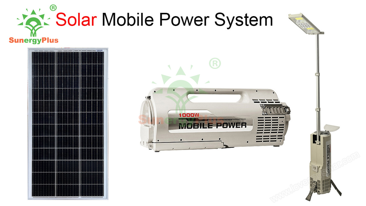 Solar Mobile Power System SunergyPlus 