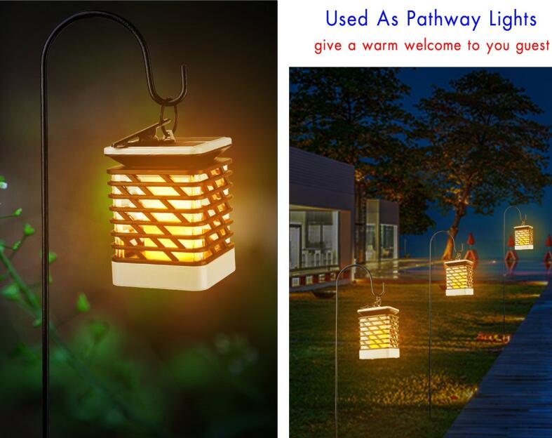 Solar Lantern Flame Light 