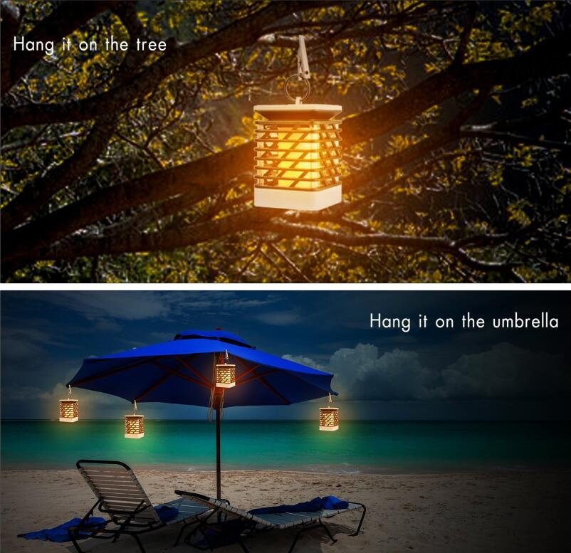 Solar Lantern Flame Light 
