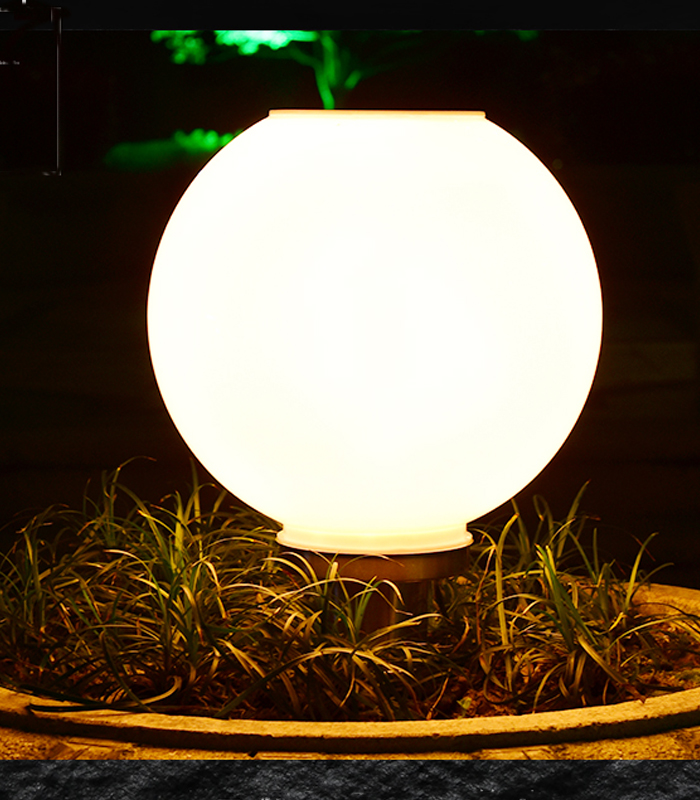 Solar Ball Light Solar Post Light 20-25-30-35-40 cm