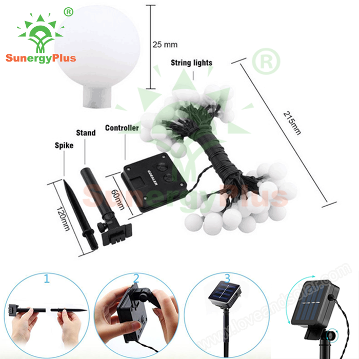 Solar Ball Decoration Light Holiday Light